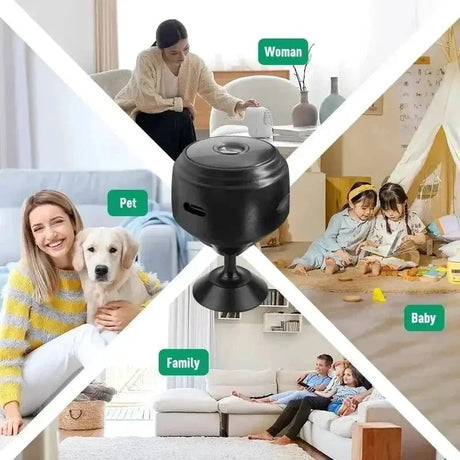 A9 HD WiFi Mini Surveillance Camera - 1080P Wireless Home Security.Add Hooks - stepyours.com
