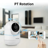 Fuers 5MP WiFi Camera Tuya Smart Home Security Monitor - Tredruns