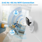BESDER 5MP Indoor Cube Camera - AI Human Detection And Two - Way Audio - stepyours.com