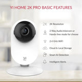 YI Pro AI-Powered Smart Home Security Camera Night Vision