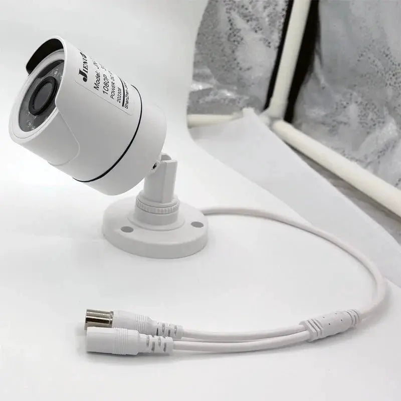Jienuo 4K AHD CCTV Camera Outdoor Indoor IP66 Night Vision 5MP Home Surveillance - stepyours.com
