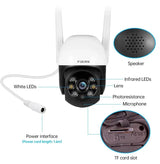 Fuers 8MP Outdoor IP Camera - Auto - Tracking and Tuya Smart Life Compatible - stepyours.com