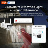 Hooked On Security Tuya Smart 4MP 2.5K Dual Lens Outdoor Camera Night Vision - stepyours.com