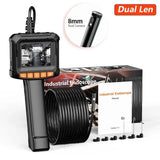 Industrial Endoscope Camera 2.4 Inch IPS LCD 1080P IP67 Waterproof Borescope - stepyours.com