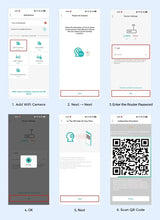 Three Lens PTZ IP Camera Outdoor WiFi Security Auto Tracking Three Screen App by stepyours.com