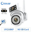 8MP Outdoor WiFi Camera With AI Smart Tracking System
