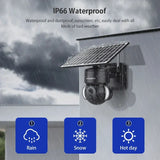 INQMEGA 4MP WiFi Tuya Solar Outdoor Security Camera