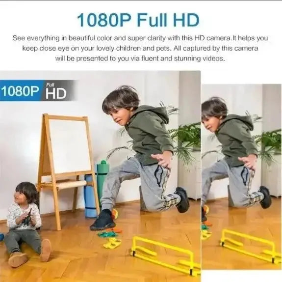 X5 1080P WiFi Night Vision Home Security Camera With Motion Detection - stepyours.com
