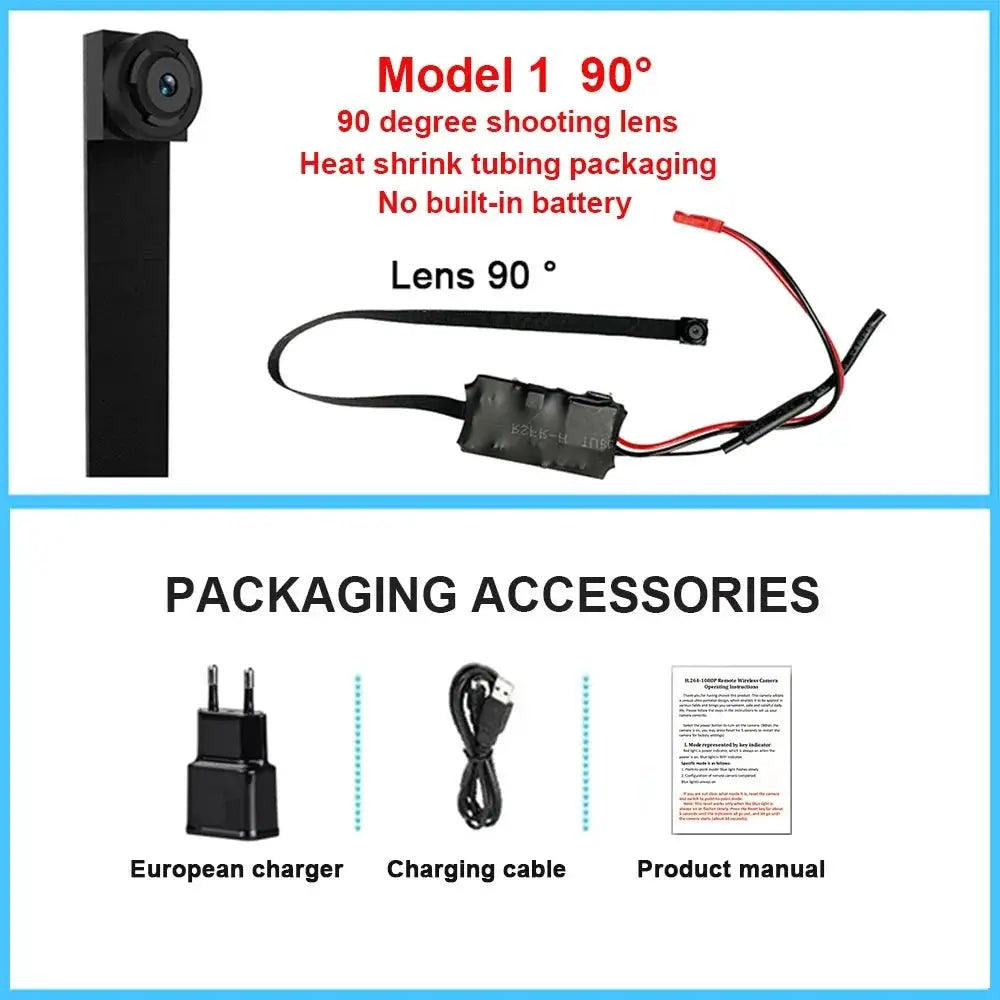 4K DIY Wireless WiFi Camera - 1080P HD Remote Viewing via Smartphone App Hooks - stepyours.com