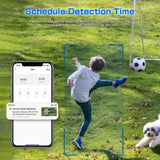 Never Miss A Moment Solar Powered 4MP Battery Spotlight Camera 2K Outdoor Tuya - stepyours.com