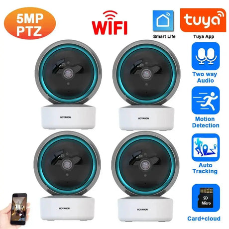Tuya Smart Life 5MP Wireless Security Camera With PTZ
