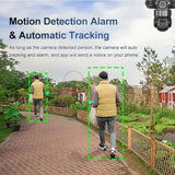 V380Pro 3 Lens WiFi Solar Camera 360 Outdoor Waterproof Security - stepyours.com