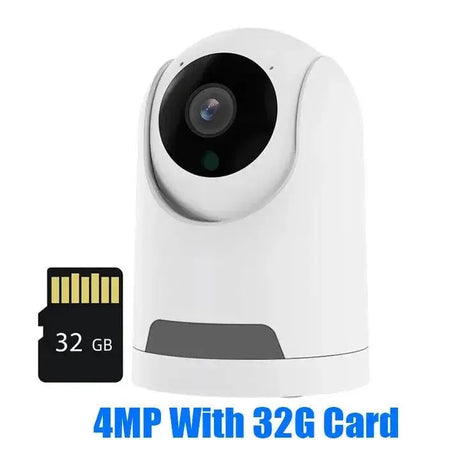 Hiseeu 4MP PTZ IP Security Camera Color Night Vision System