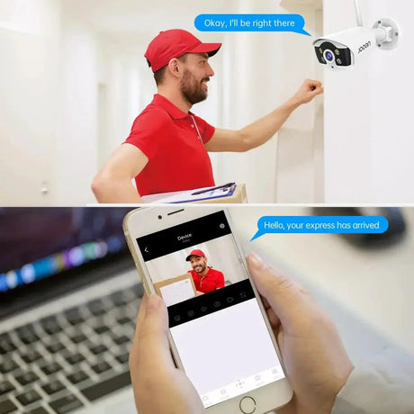 Wireless Outdoor Security Cameras Ultra HD CCTV System