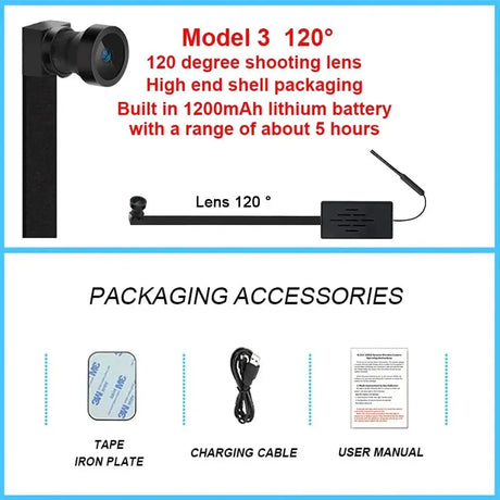 4K DIY Wireless WiFi Camera - 1080P HD Remote Viewing via Smartphone App Hooks - stepyours.com