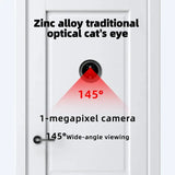4.3 Inch HD Display Visual Peephole Video Doorbell 145 Degree Angel 1 Megapixel Camera PIR Motion Detection Night Vision Cat Eye by stepyours.com