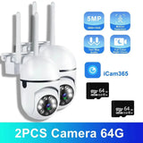 5MP Outdoor Wireless Security Camera With Night Vision