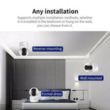 8MP WiFi Home Security Camera With Night Vision And Audio
