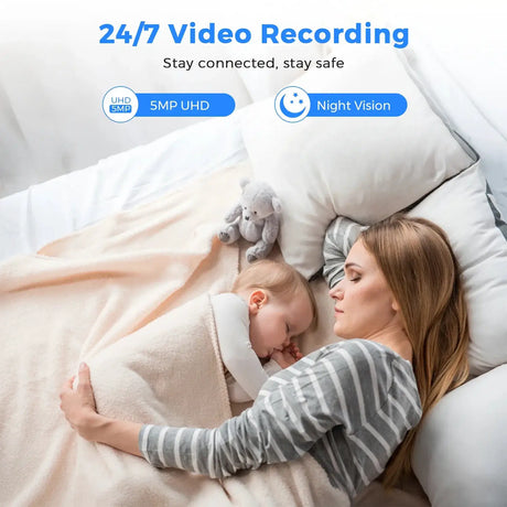 BESDER 5MP Indoor Cube Camera - AI Human Detection And Two - Way Audio - stepyours.com