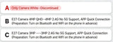 Tuya 1080P 2.4G E27 WiFi Bulb Surveillance Camera Night Vision Two Way Audio - stepyours.com