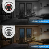 Smart WiFi Indoor Security Camera AI Tracking Night Vision