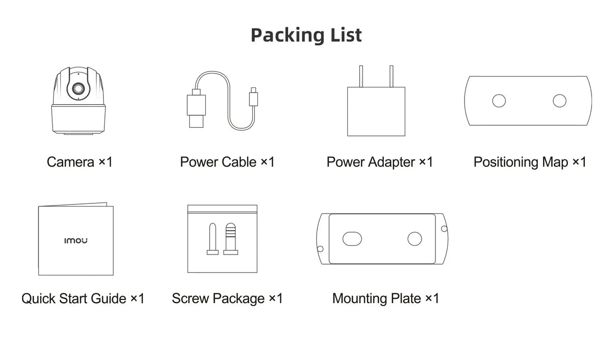 Imou Ranger 2C Pro 3MP WiFi Camera With AI Detection 360 Coverage Two Way Talk - stepyours.com