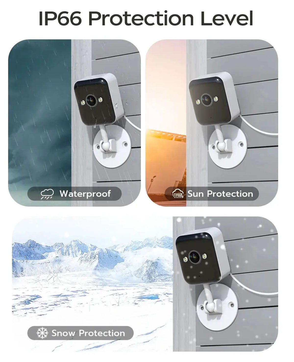 JOOAN 1080P WiFi IP Camera Outdoor Surveillance 5X Digital Zoom Night Vision - stepyours.com