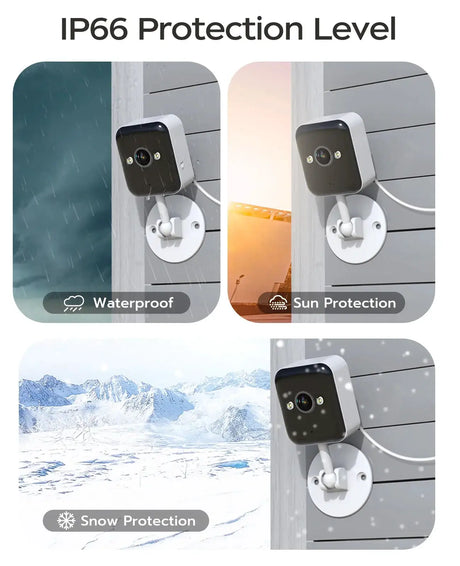 JOOAN 1080P WiFi IP Camera Outdoor Surveillance 5X Digital Zoom Night Vision - stepyours.com