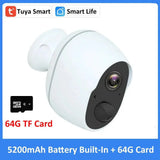 Solar Outdoor Security Camera Rechargeable Battery Alexa