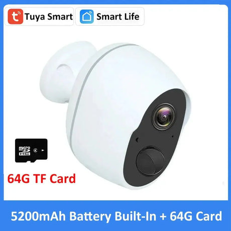 Solar Outdoor Security Camera Rechargeable Battery Alexa
