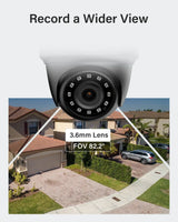 Annke 1080P HD TVI Outdoor Dome CCTV Surveillance Camera