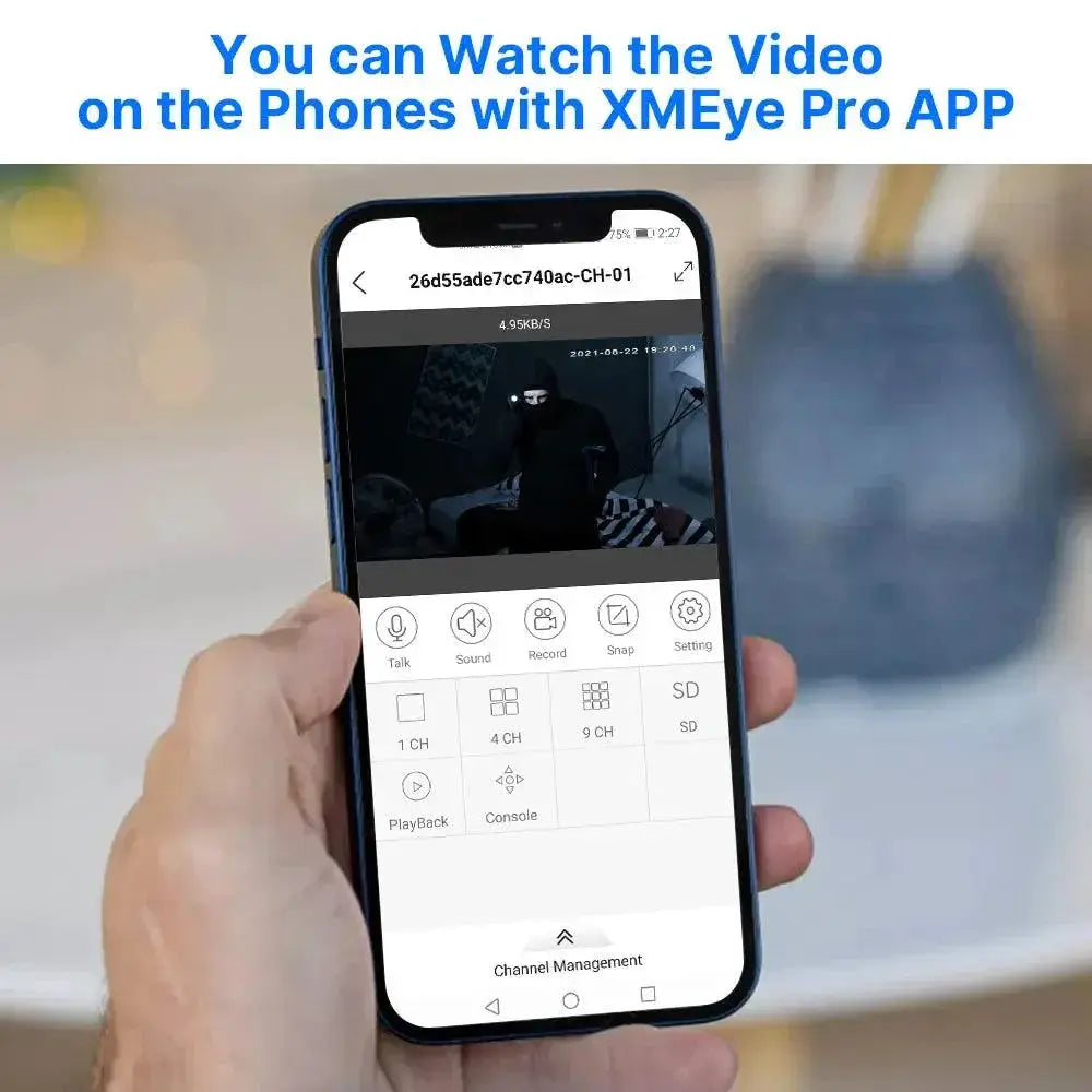 Hiseeu PoE IP CCTV Camera Outdoor Security Cam Pro Edition