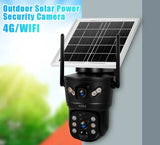 KERUI Outdoor Solar - Powered Dual - Lens Security Camera - 6MP 4G WiFi CCTV - stepyours.com