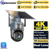 AI Powered Solar Security Camera With Color Night Vision