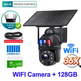 SHIWOJIA Solar 4G Security Camera With 360 Night Vision And 36X Zoom by stepyours.com