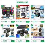 Difang 5MP WiFi IP Camera Outdoor PTZ 10x Zoom Auto Tracking CCTV - stepyours.com