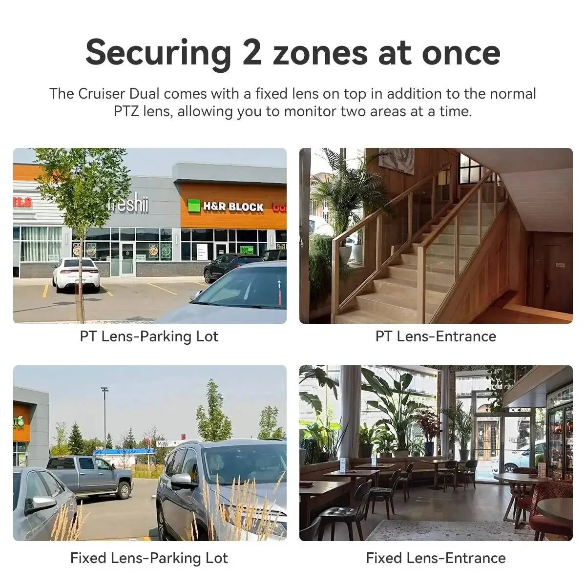 IMOU Dual Lens Outdoor PT Camera 360 AI Security With Human And Vehicle Alerts - stepyours.com