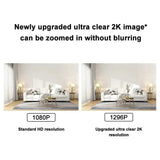 Smart Home Camera 2K Night Vision AI Detection System