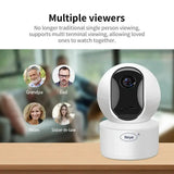 8MP WiFi Home Security Camera With Night Vision And Audio