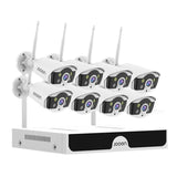 Wireless Outdoor Security Cameras Ultra HD CCTV System