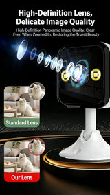 1080P WiFi IP Camera Outdoor Waterproof 2MP Baby Monitor Motion Alerts - stepyours.com