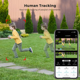 20MP Outdoors WiFi PTZ Security Camera - AI Human Detection and 10X Zoom Hooks by stepyours.com