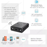 1080P HD Mini Camera WIFI Smart Home Security Protection Smallest Invisible Cam Built-in Battery Night Vision IP Body Cam Espiar