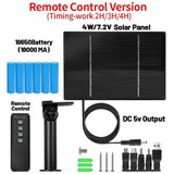 Solar Panel Charger For Security Cameras Reliable Power