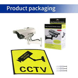 Solar Powered Security Camera With LED Light Deterrent