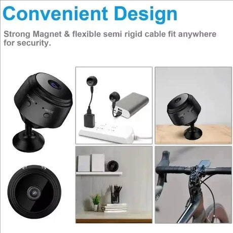 A9 WiFi Mini Camera for Home Security and Baby and Pet Monitoring