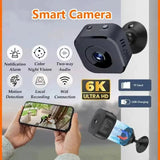 Alerts 4K Mini WiFi Cam for Home