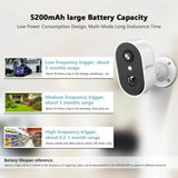 ANRAN C2 2K Battery Wireless Security Camera IP65 With AI Human Detection