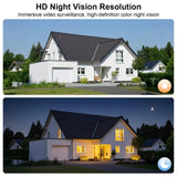 ARCCTV 2K Solar WiFi Floodlight Camera With Two Way Audio Smart Home Guard