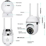 AstraGuard 8MP WiFi Surveillance Camera - AI Tracking And Color Night Vision Pro